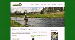 Desktop Screenshot of flyfishingforbeginners.com